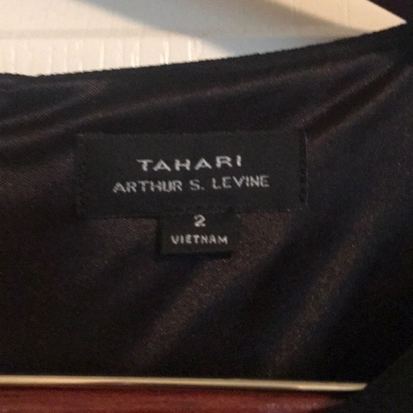 Tahari Black Dress - Picture 2 of 7